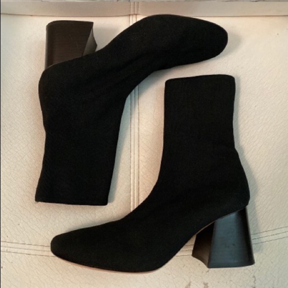 Céline Soft Ballerina Knit Sock Ankle Boot